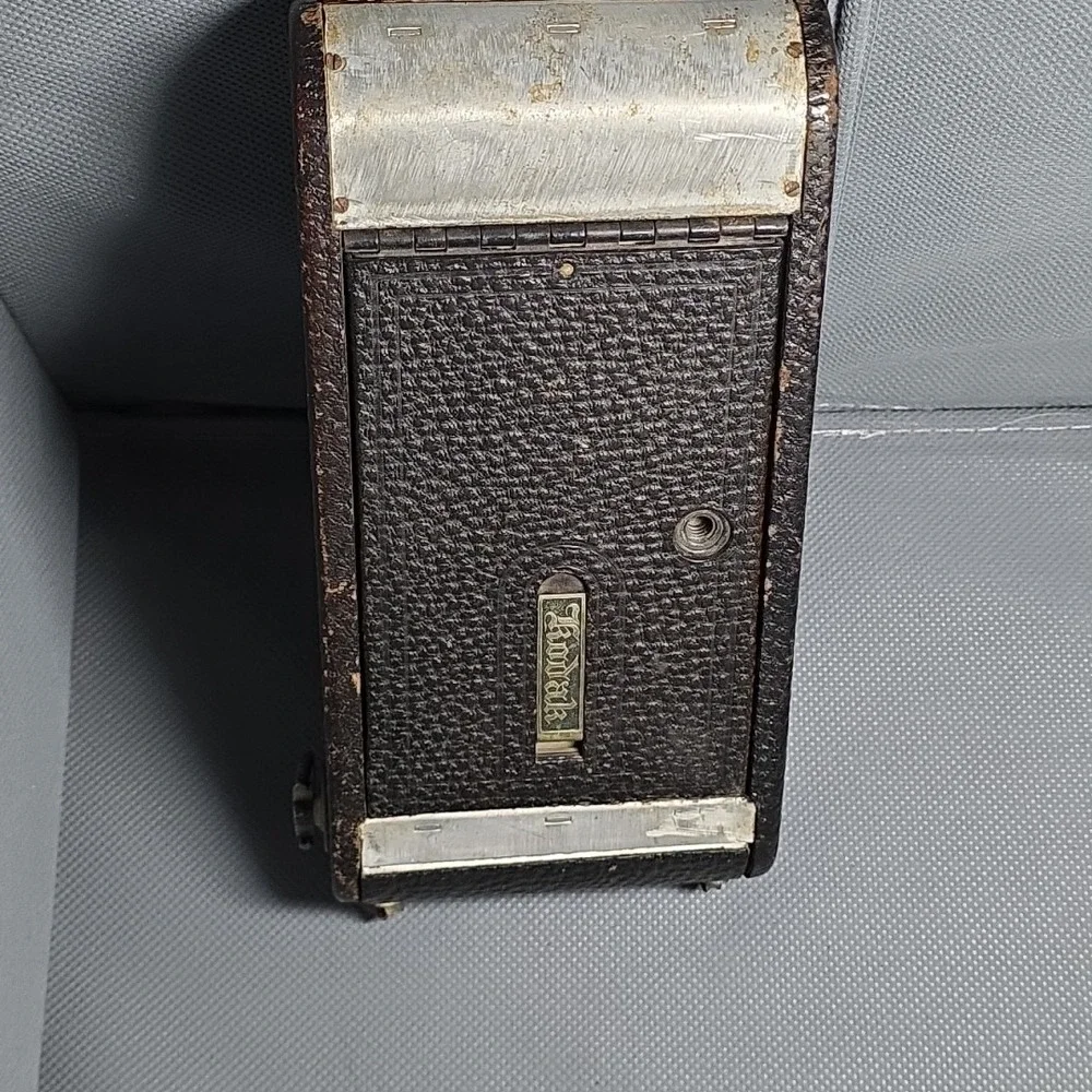 Kodak No 1A Pocket‎ Folding Camera Junior Pat. 07 08 1913 Bellow Antique Clean
